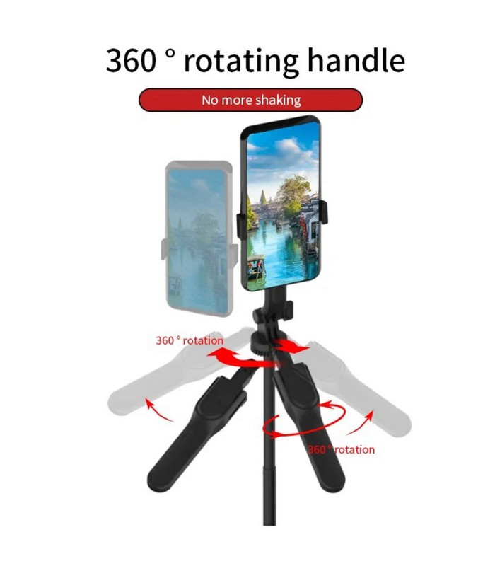 سه‌پایه نگهدارنده گوشی و دوربین جی‌ماری مدل jmary KT-239 Selfie Stick Tripod