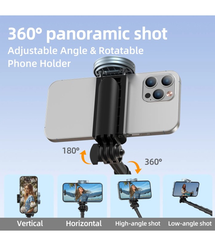 سه‌پایه نگهدارنده گوشی جی‌ماری مدل jmary KT-259 All-in-One Selfie Stick Tripod