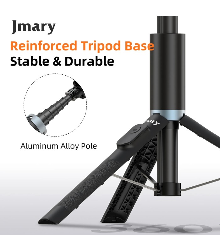سه‌پایه نگهدارنده گوشی جی‌ماری مدل jmary KT-259 All-in-One Selfie Stick Tripod