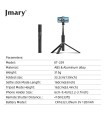 سه‌پایه نگهدارنده گوشی جی‌ماری مدل jmary KT-259 All-in-One Selfie Stick Tripod