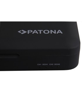 پک شارژر دوبل و باتری پتونا مدل Patona Platinum NP-FZ100 2400mAh