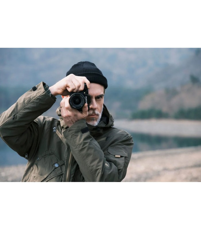 دوربین بدون‌آینه فوجی‌فیلم مدل FUJIFILM X-T50 به همراه لنز XC 15-45mm f/3.5-5.6 - رنگ زغالی
