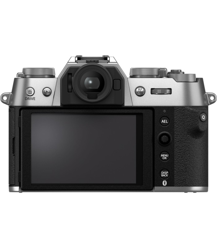 دوربین بدون‌آینه فوجی‌فیلم مدل FUJIFILM X-T50 به همراه لنز XC 15-45mm f/3.5-5.6 - رنگ نقره‌ای