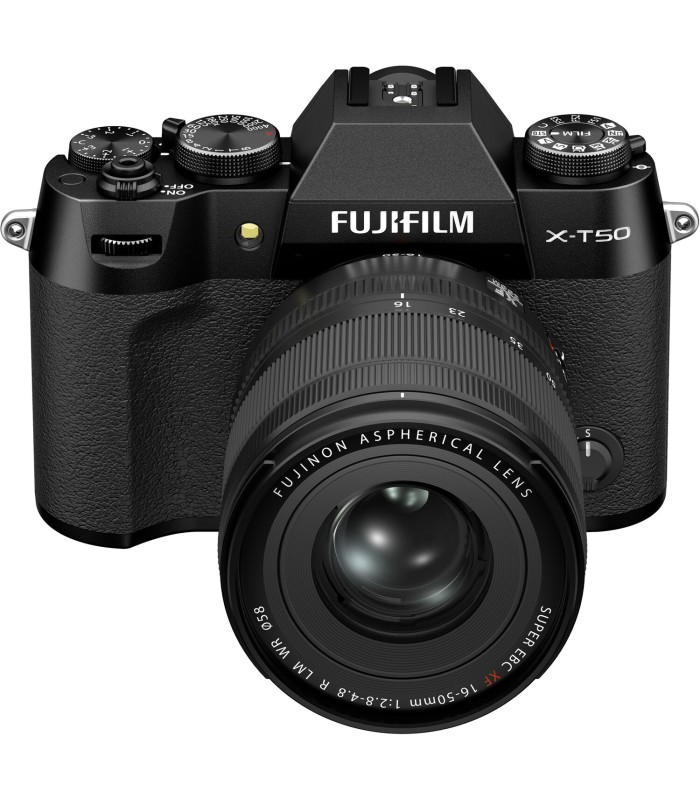 دوربین بدون‌آینه فوجی‌فیلم مدل FUJIFILM X-T50 به همراه لنز XF 16-50mm f/2.8-4.8 - رنگ مشکی