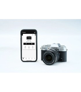 دوربین بدون‌آینه فوجی‌فیلم مدل FUJIFILM X-T50 به همراه لنز XF 16-50mm f/2.8-4.8 - رنگ نقره‌ای