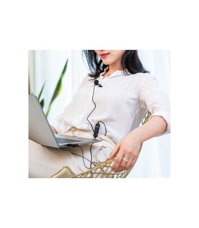 میکروفن دست دوم یقه‌ای بویا مدل BY-M1 - اورجینال