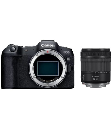 دوربین بدون آینه کانن مدل Canon EOS R8 RF 24-105mm F4-7.1 IS STM Lens