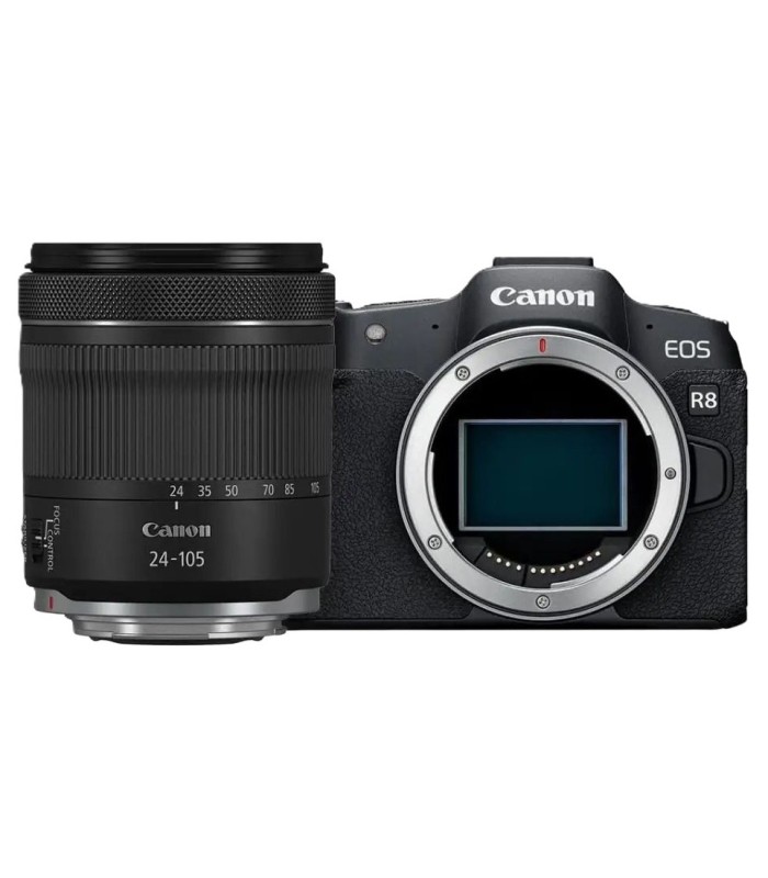 دوربین بدون آینه کانن مدل Canon EOS R8 RF 24-105mm F4-7.1 IS STM Lens