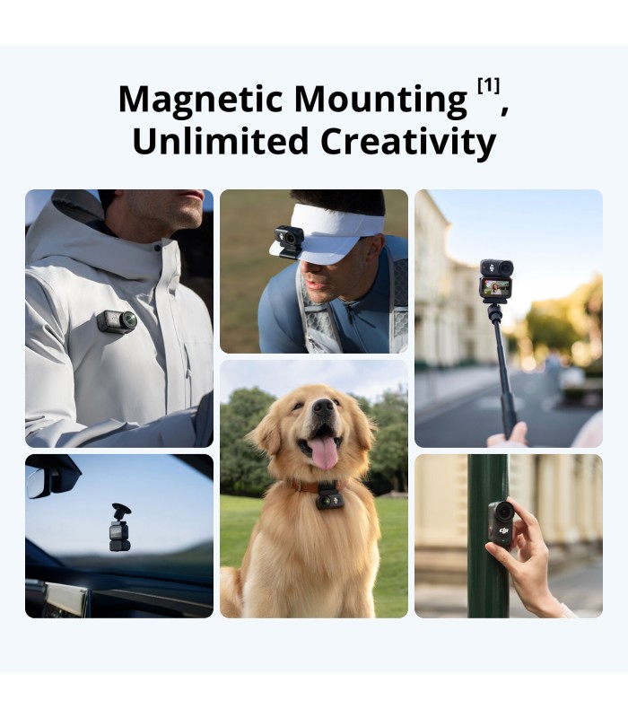 دوربین اکشن دی جی آی مدل DJI Osmo Nano Standard Combo - ظرفیت ۱۲۸ گیگابایت