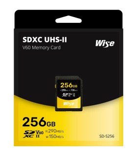 کارت حافظه Wise مدل Advanced V60 SD-N UHS-II SDXC 290MB/s ظرفیت ۲۵۶ گیگابایت