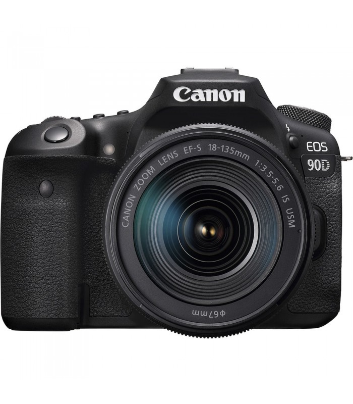 دست دوم - دوربین دیجیتال کانن مدل 90D همراه با لنز EF-S 18-135mm IS USM