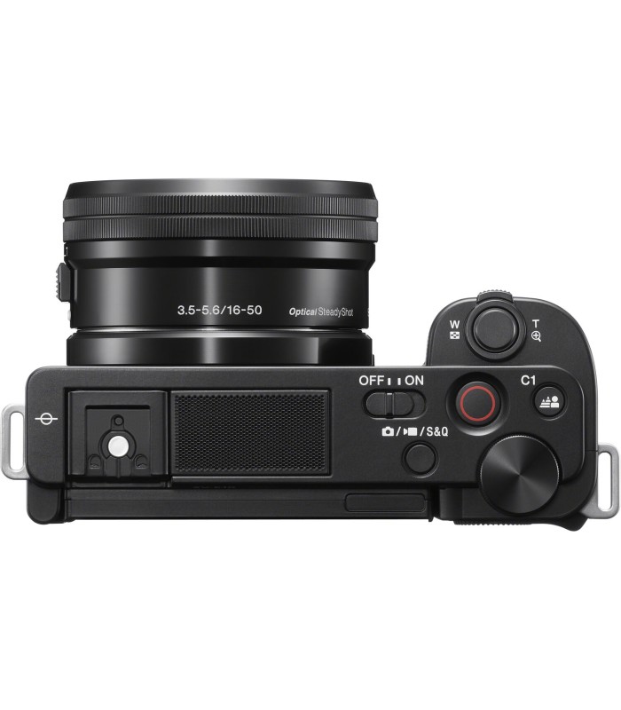 دست دوم - دوربین بدون آینه سونی مدل ZV-E10 همراه با لنز 16-50mm رنگ مشکی