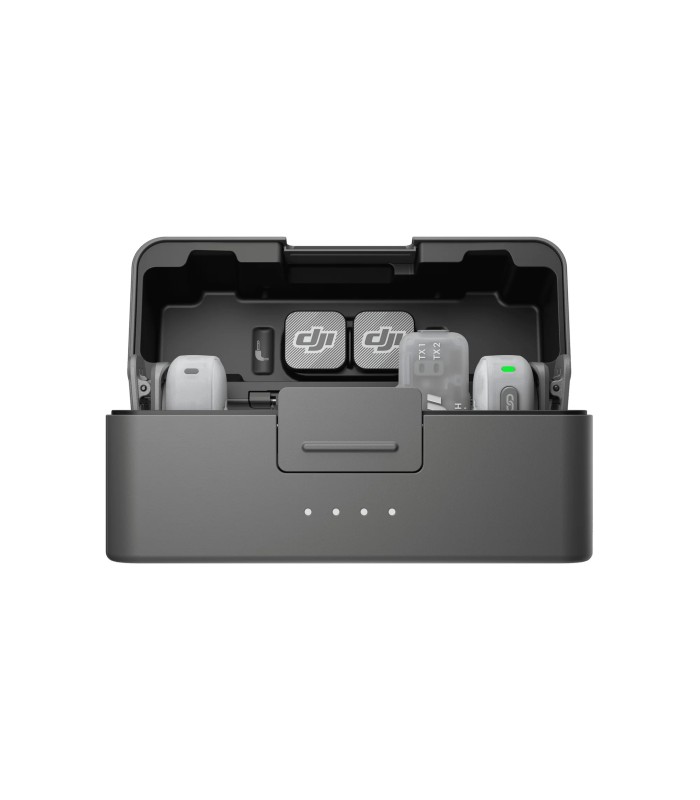 میکروفون دو کاربره دی‌جی‌آی مدل DJI Mic Mini 2 (2 TX + 1 Mobile RX + Charging Case)