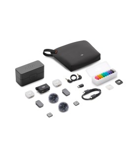 میکروفون دو کاربره دی‌جی‌آی مدل DJI Mic Mini 2 (2 TX + 1 RX + Charging Case)