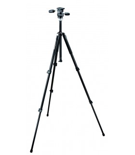 دست دوم - Redirected-Manfrotto 055XPROB Aluminum Tripod Kit with 804RC2 PanTilt Head