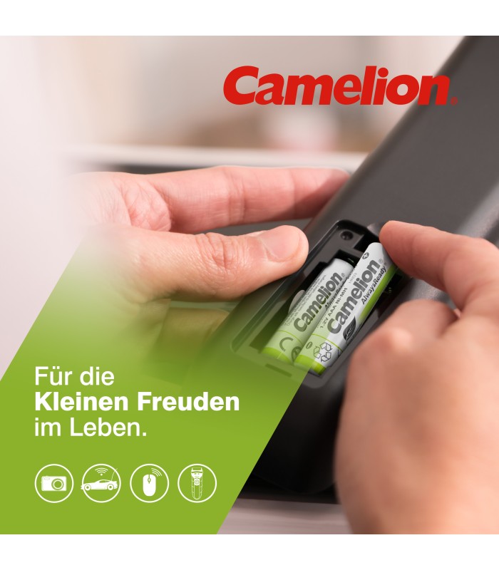 باتری شارژی Camelion AAA 1100mAh بسته ۲ عددی