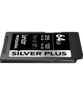 کارت حافظه لکسار مدل Lexar Professional SILVER PLUS UHS-I SDXC | ظرفیت ۶۴ گیگابایت