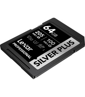 کارت حافظه لکسار مدل Lexar Professional SILVER PLUS UHS-I SDXC | ظرفیت ۶۴ گیگابایت