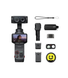 دوربین گیمبال Insta360 مدل Luna Ultra Creator Bundle | رنگ مشکی