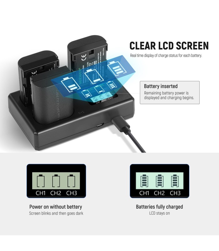 خرید NEEWER LP-E6NH 2250mAh | فروشگاه پیکسل
