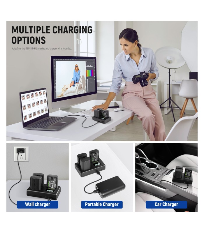 خرید NEEWER LP-E6NH 2250mAh | فروشگاه پیکسل