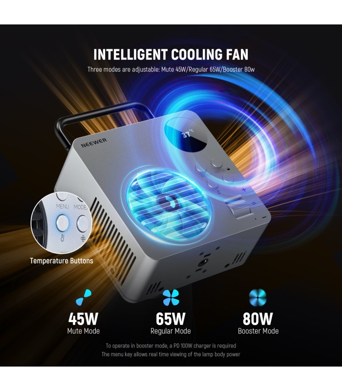 خرید نور ثابت COB باتری‌دار RGB NEEWER HB80C | فروشگاه پیکسل