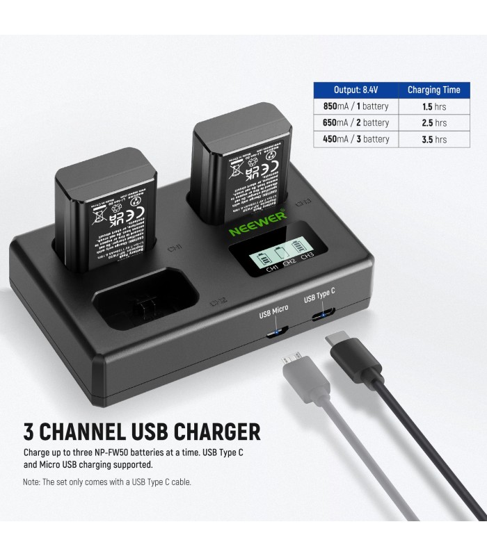 خرید NEEWER NP-FW50 1100mAh | فروشگاه پیکسل