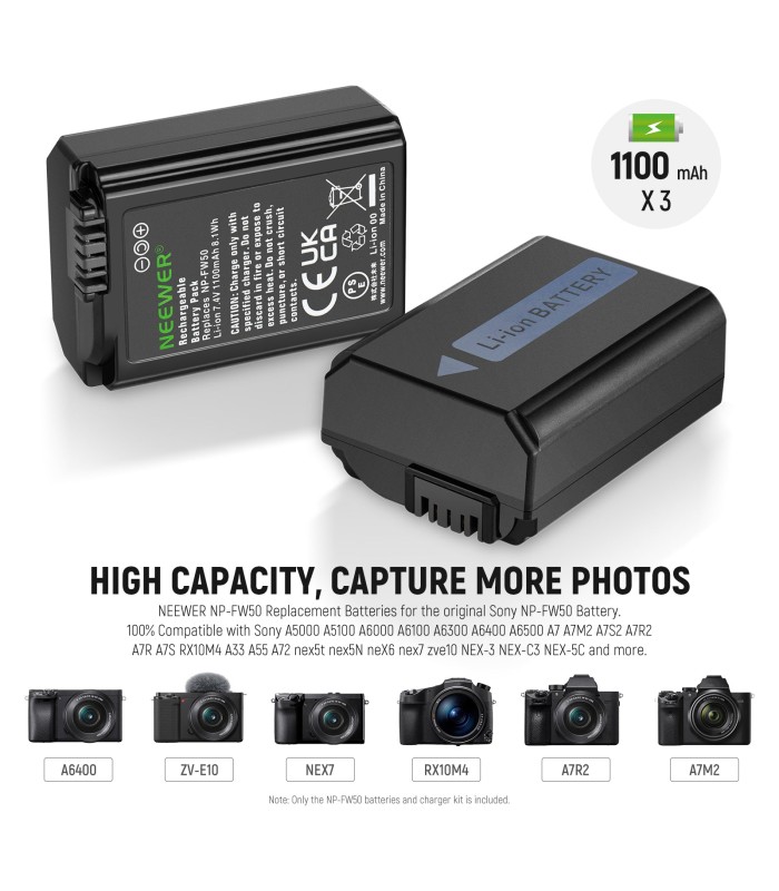 خرید NEEWER NP-FW50 1100mAh | فروشگاه پیکسل