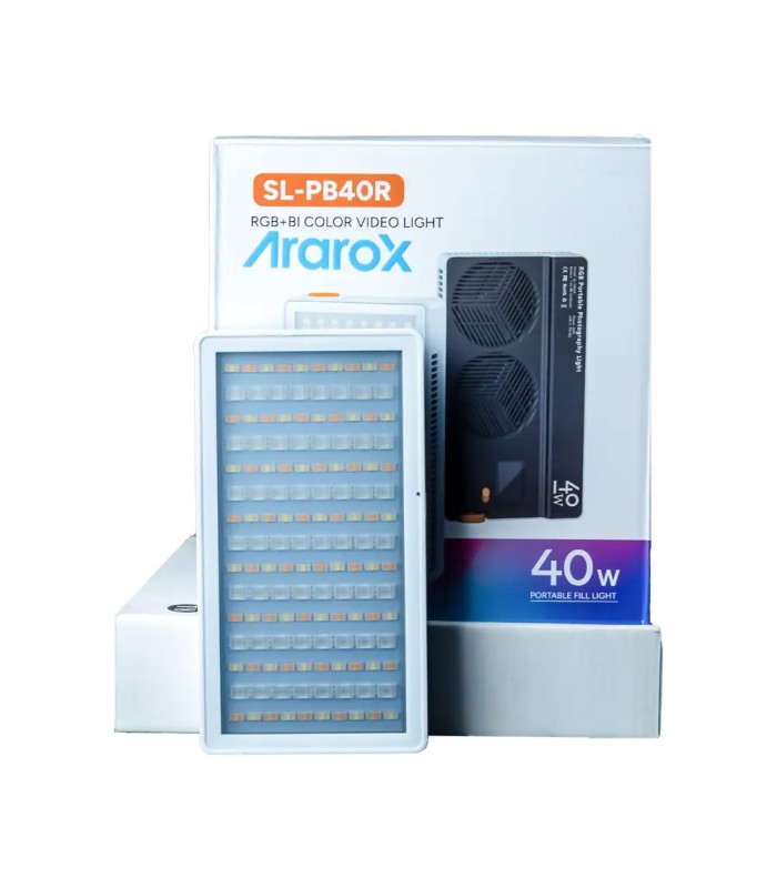 خرید پنل نور جیبی RGB Ararox SL-PB40R | فروشگاه پیکسل