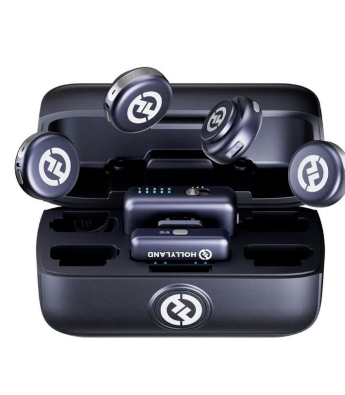 میکروفون بی‌سیم هالی‌لند مدل Hollyland LARK M3 Combo 4TX 2RX