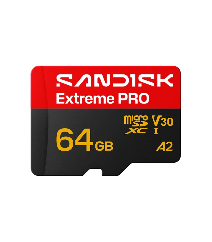 کارت حافظه ۶۴ گیگابایتی سن‌دیسک مدل SanDisk 64GB Extreme PRO microSDXC UHS-I - 200MB/s