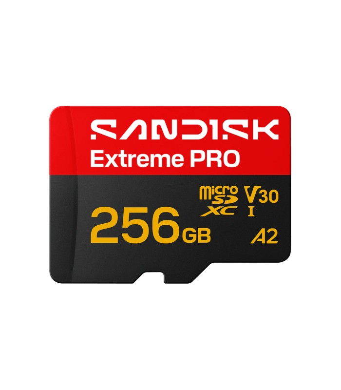 کارت حافظه ۲۵۶ گیگابایتی سن‌دیسک مدل SanDisk 256GB Extreme PRO microSDXC UHS-I - 250MB/s