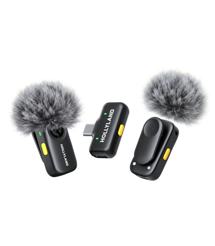 میکروفون بی‌سیم Hollyland مدل LARK A2 Mini Duo USB-C
