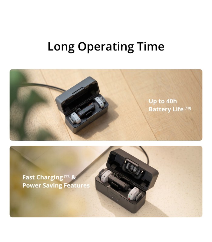 میکروفون دو کاربره DJI مدل Mic Mini 2S (2 TX + 1 RX + Charging Case)