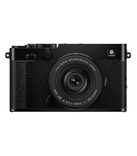 دوربین بدون‌آینه فوجی‌فیلم رنگ مشکی مدل FUJIFILM X-E5 به همراه لنز XF 23mm f/2.8 R WR