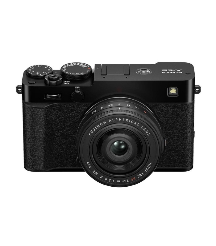 دوربین بدون‌آینه فوجی‌فیلم رنگ مشکی مدل FUJIFILM X-E5 به همراه لنز XF 23mm f/2.8 R WR