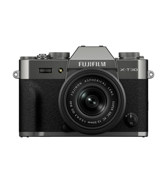 دوربین بدون‌آینه فوجی‌فیلم رنگ زغالی مدل FUJIFILM X-T30 III به همراه لنز XC 13-33mm f/3.5-6.3 OIS