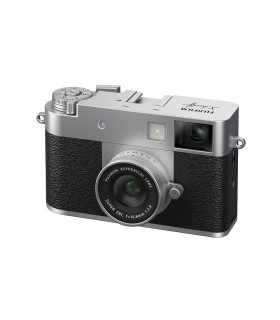 دوربین کامپکت فوجی‌فیلم رنگ نقره‌ای مدل FUJIFILM X half