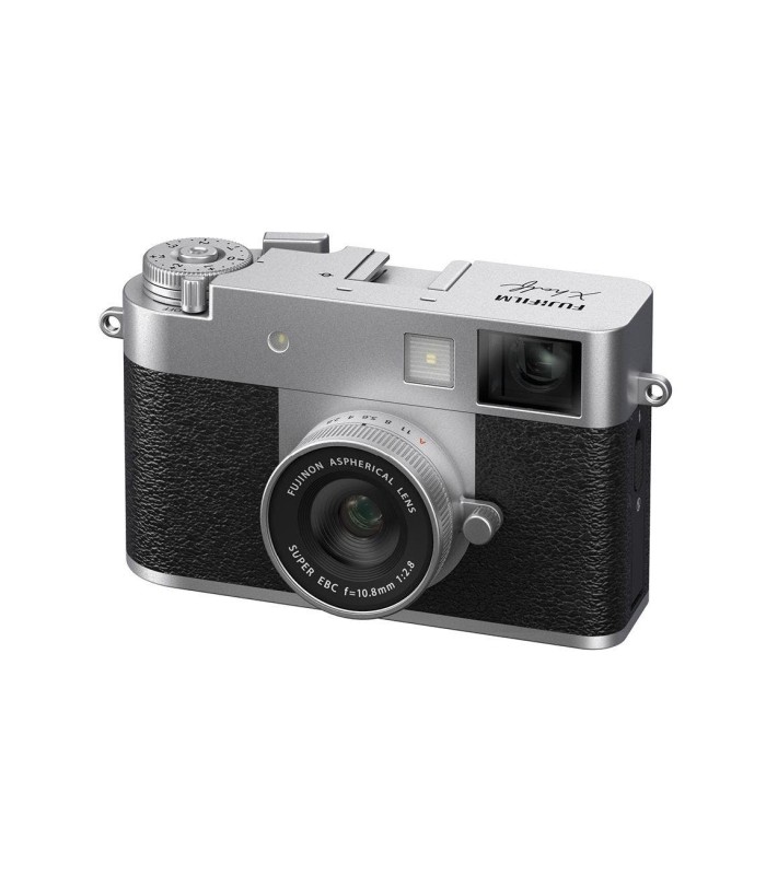 دوربین کامپکت فوجی‌فیلم رنگ نقره‌ای مدل FUJIFILM X half