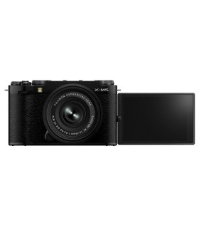 دوربین بدون‌آینه فوجی‌فیلم رنگ مشکی مدل FUJIFILM X-M5 به همراه لنز XC 15-45mm f/3.5-5.6 OIS PZ