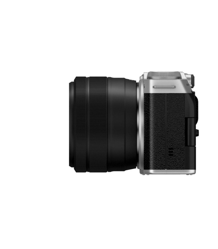 دوربین بدون‌آینه فوجی‌فیلم رنگ نقره‌ای مدل FUJIFILM X-M5 به همراه لنز XC 15-45mm f/3.5-5.6 OIS PZ
