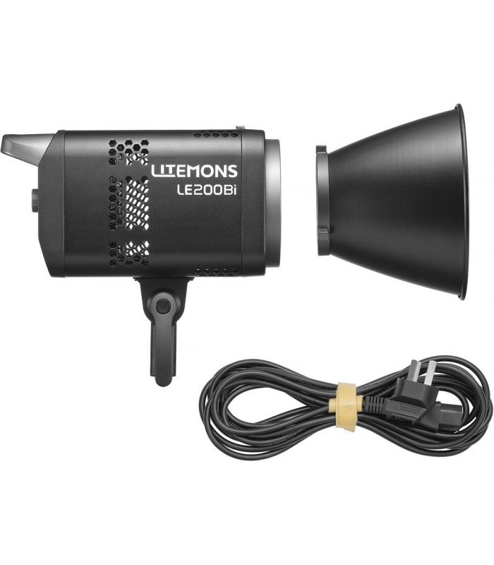 نور ثابت گودوکس مدل Godox Litemons LE200Bi Bi-Color LED | رنگ مشکی