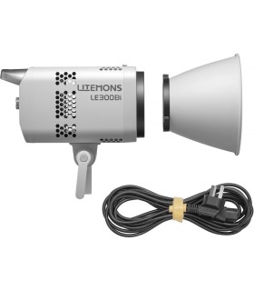 نور ثابت گودوکس مدل Godox Litemons LE300Bi Bi-Color LED | رنگ سفید