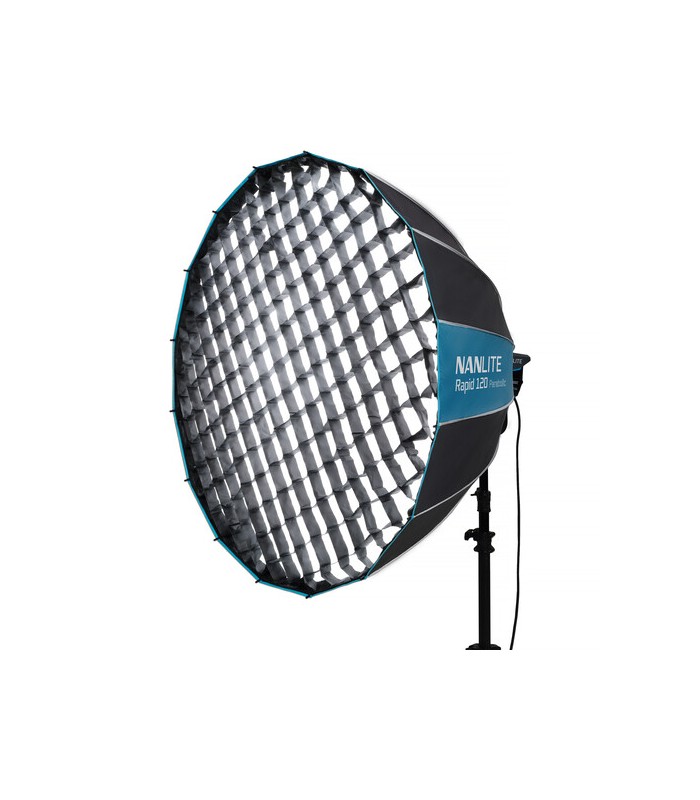 سافت‌باکس پارابولیک ۱۲۰ سانتی‌متری نانلایت مدل Nanlite SB-RP120 Rapid 120