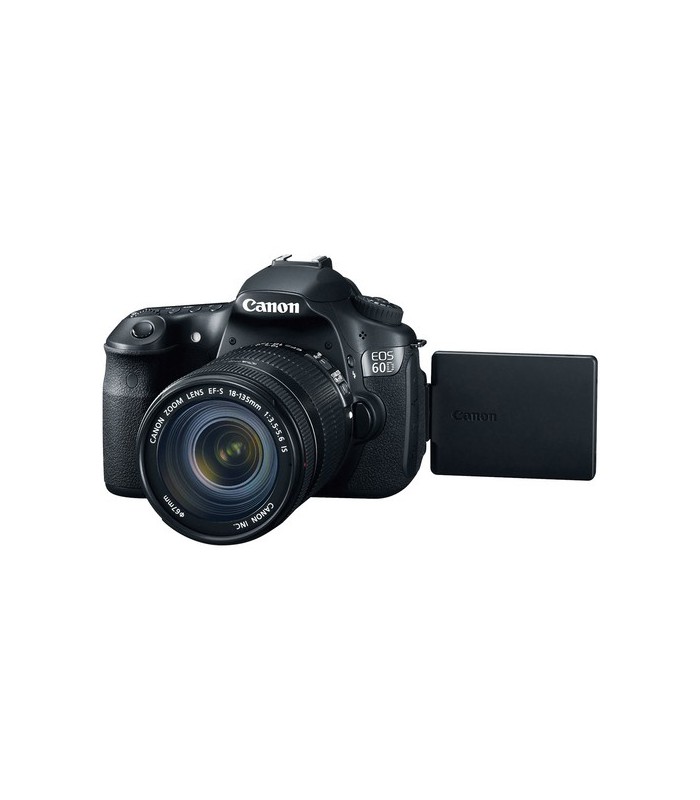 دوربین DSLR کانن مدل EOS 60D به همراه لنزهای ۴۰ و ۱۳۵-۱۸ IS