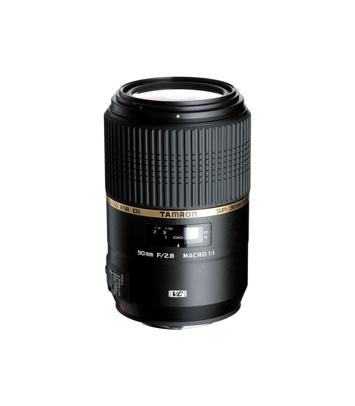 لنز تامرون مدل Tamron SP 90mm f/2.8 Di MACRO 1:1 VC USD مانت کانن