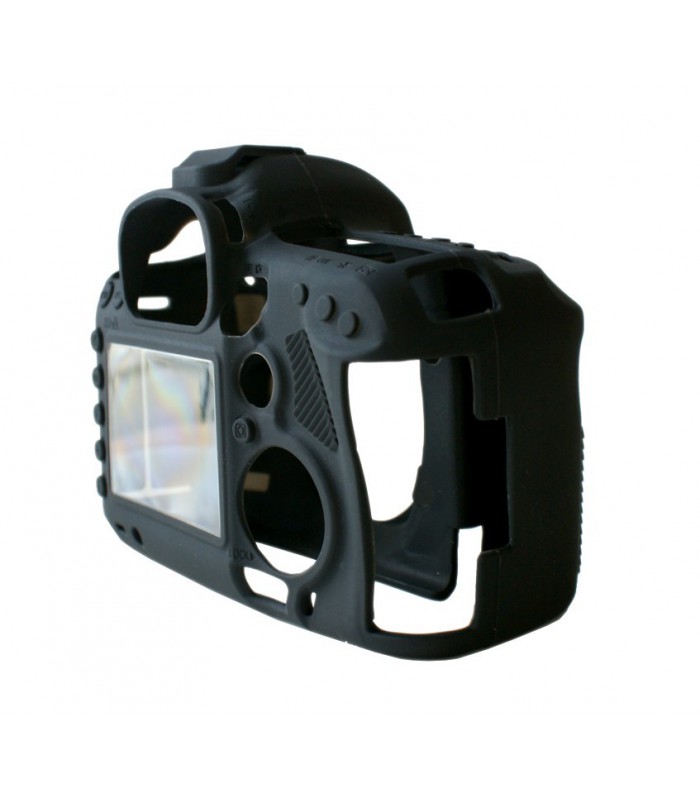 محافظ سیلیکونی easyCover مناسب برای دوربین‌های کانن 5D MkIII, 5Ds, 5Dsr رنگ مشکی