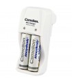 Camelion Always Ready Rechargeable Ni Mh Batteries + Charger BC-1001A