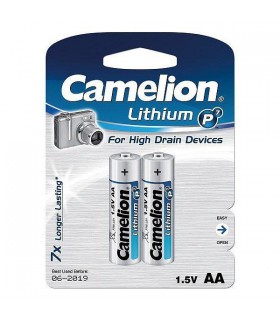 Camelion Battery Lithium P7 2XAA FR6-BP2