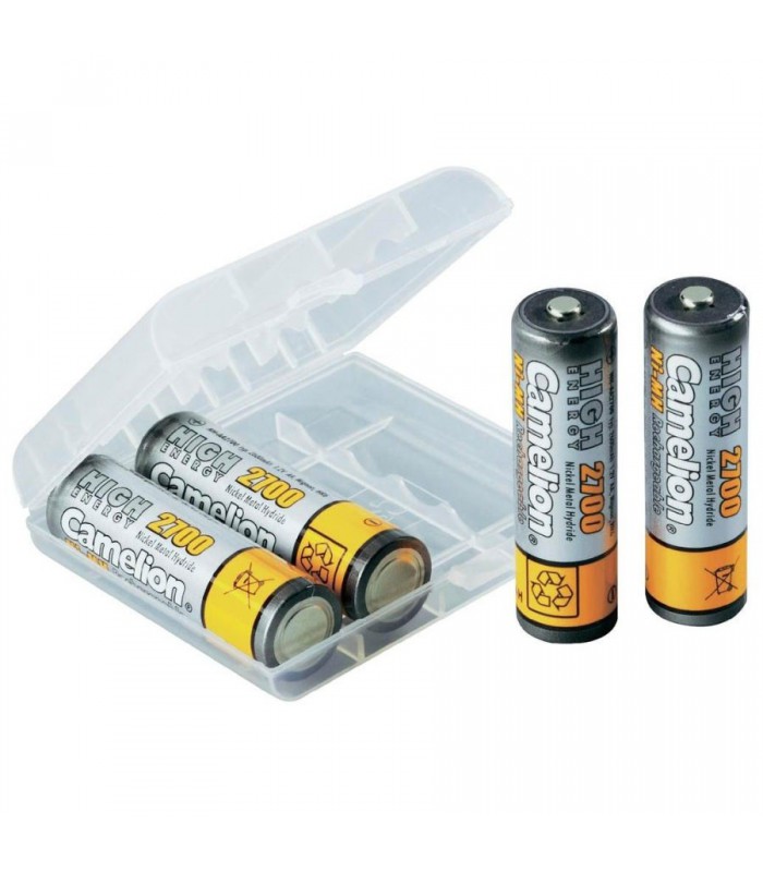 Camelion Ni-MH Batteries for Long Life Rechargeable 2700mAh 2XAA